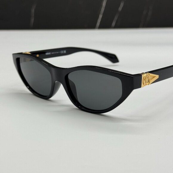NEW VERSACE VE4491U GB1/87 WOMEN SUNGLASSES BLACK VE4491U GB187 EYEWEAR - Picture 5 of 10
